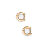 Solid Huggie Hoops
