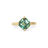 Noble Ring Emerald Cut Sapphire 3.58ct