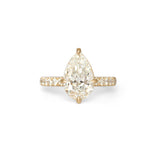 Noble Ring Pear Lab Diamond 2.85ct