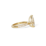 Noble Ring Pear Lab Diamond 2.85ct