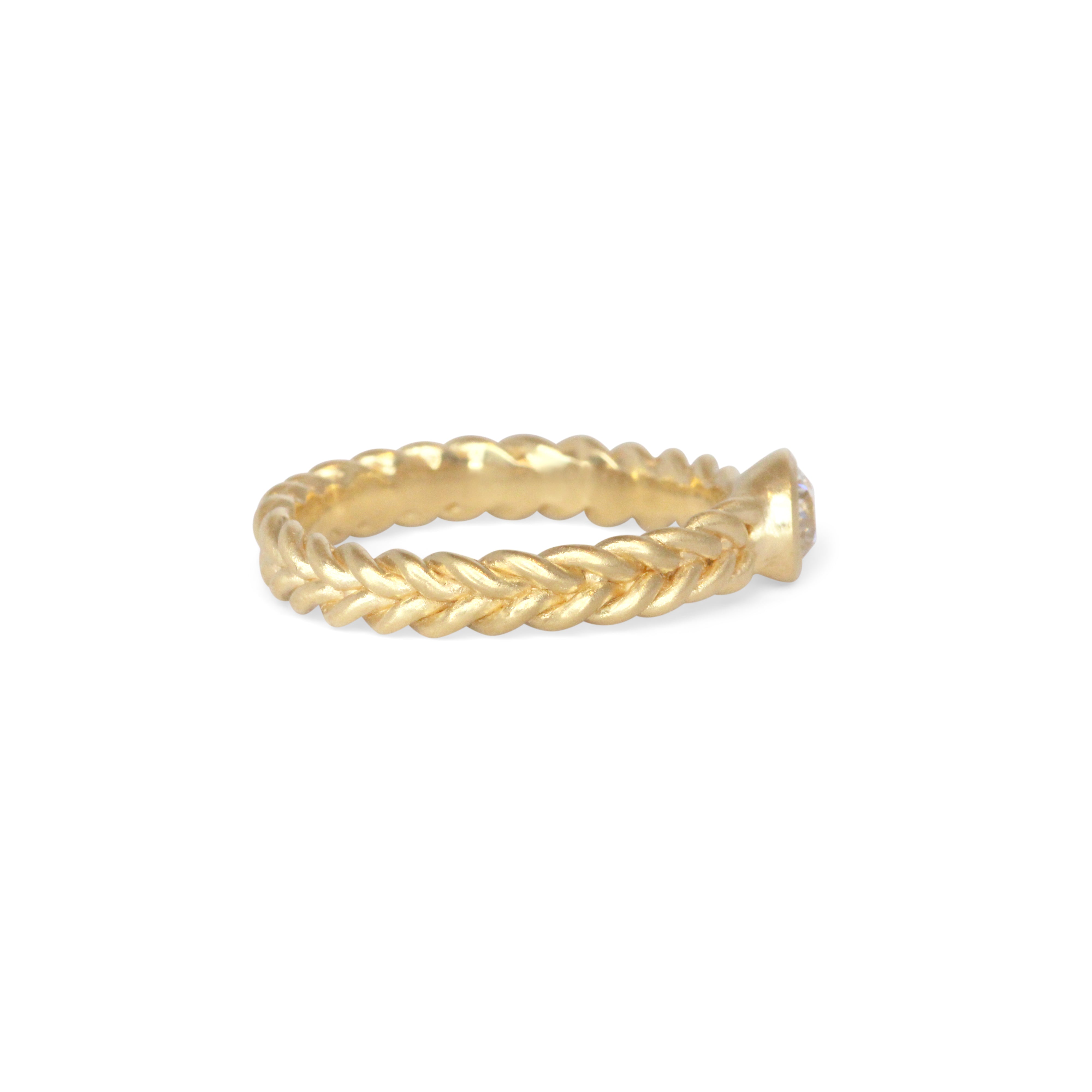 Side view of Old Euro Kisment Band by Leili Kasraie Studio