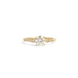 Front view of Entranced Ring / Round Lab Diamond 0.72ct by Sandy Rubin