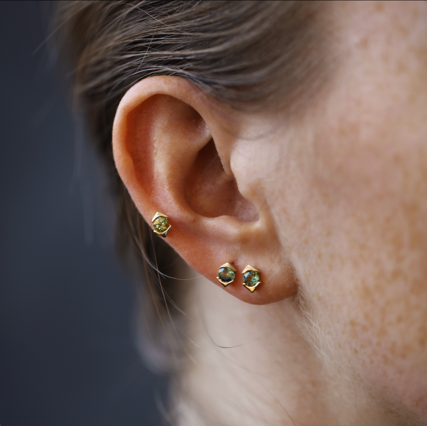 Horus Earring / Lab Diamond