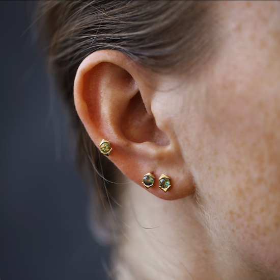 Horus Earring / Lab Diamond