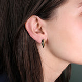 Spike Earring / Yellow Gold by Goldpoint