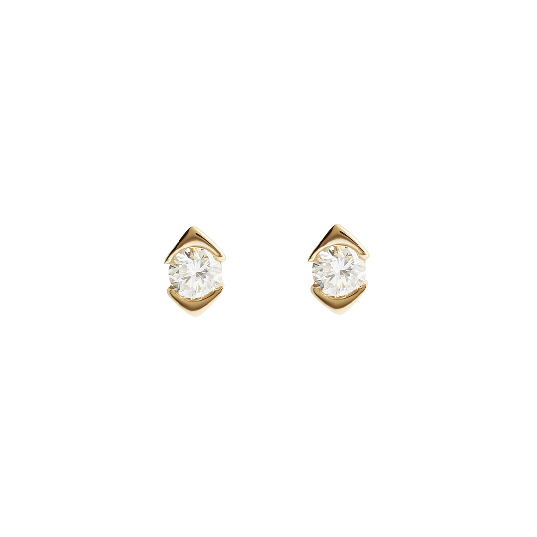 Horus Earring / Lab Diamond by Goldpoint