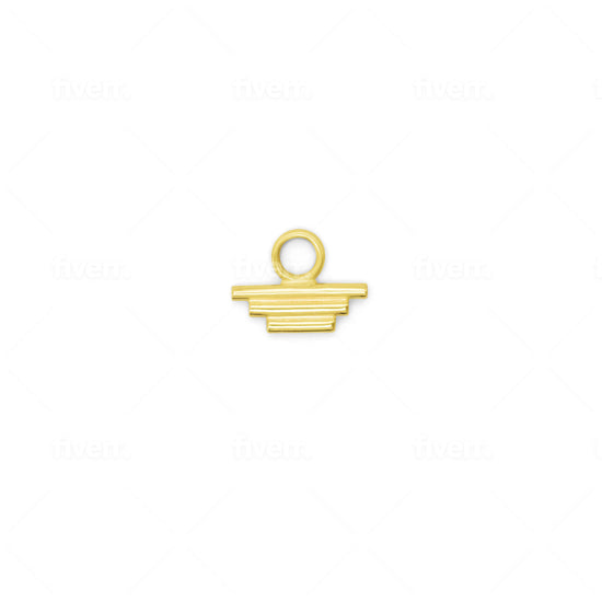 Step Pyramid Charm