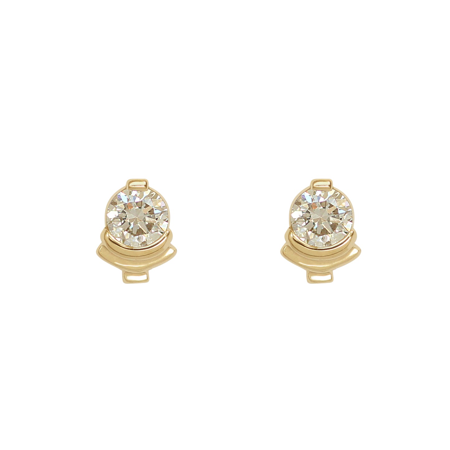 Step Mazunte Earring / Lab Diamond