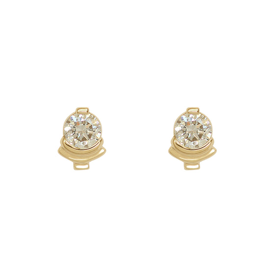 Step Mazunte Earring / Lab Diamond by Goldpoint