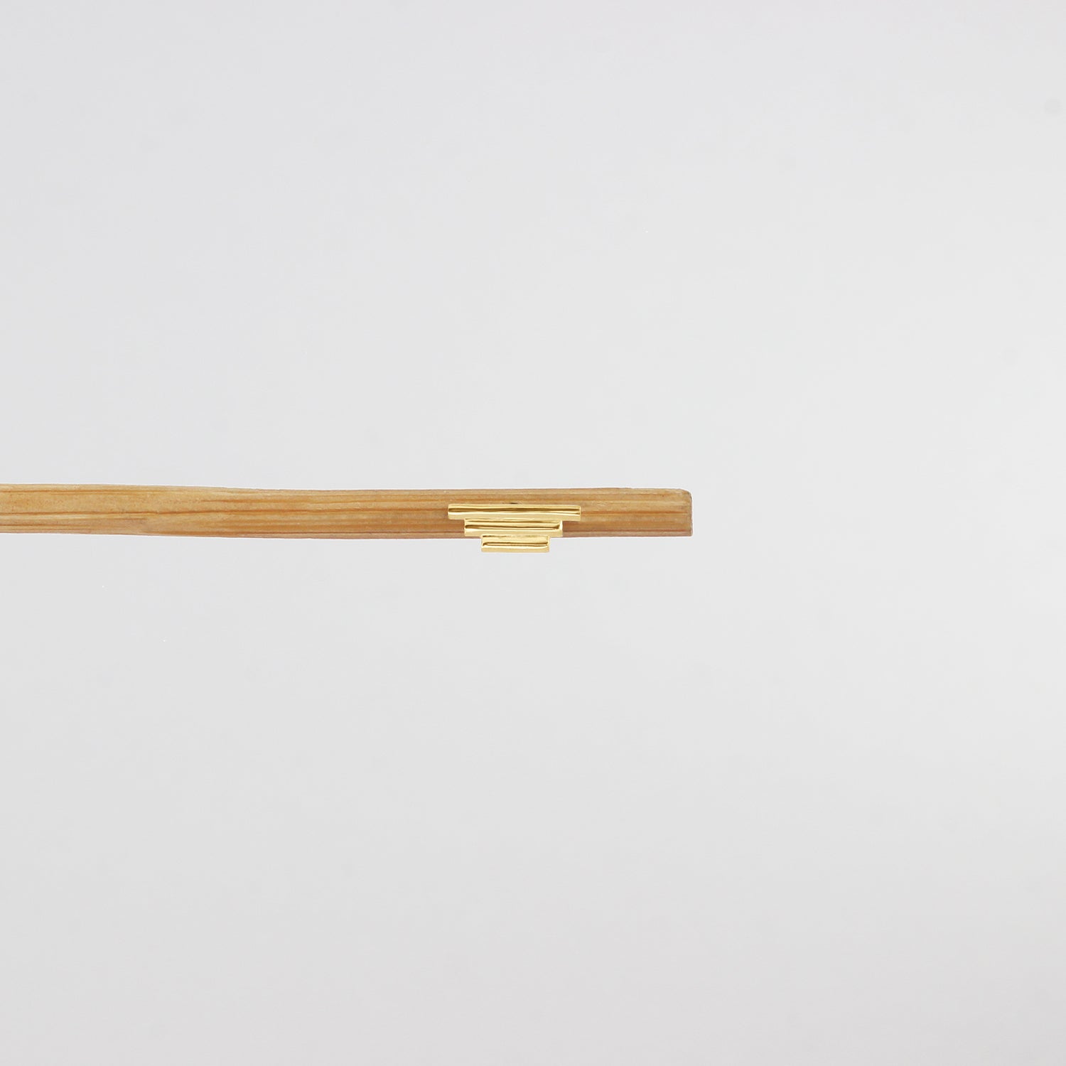 Step Pyramid Earring by Goldpoint