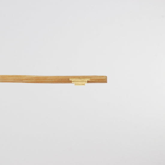 Step Pyramid Earring by Goldpoint