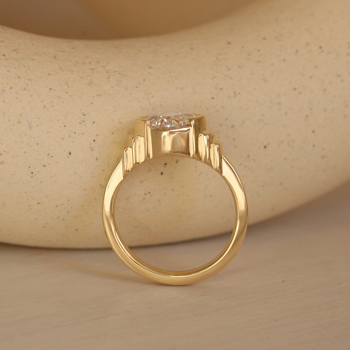 Kent Ring Cushion Lab Diamond 1.52ct