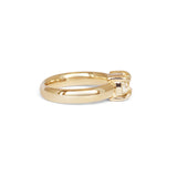 Side view of Sutton Ring Old Mine Natural Diamond 1.32ct by Goldpoint