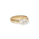 Angled view of Sutton Ring Marquise Lab Diamond 1.52ct by Goldpoint Jewelry