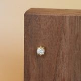 Talon Earring Old Euro Diamond 4mm