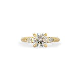 Front view of Wythe Ring Round Diamond 1.23ct by Goldpoint