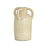 Organic Grecian Vase Small / Semi-Gloss Off White