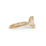 Side view of Wythe Ring Marquise Lab Diamond 1.04ct by Goldpoint Jewelry