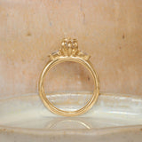 Lifestyle side profile view of Wythe Ring Marquise Lab Diamond 1.04ct by Goldpoint