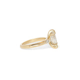 Side view of Wythe Ring Marquise Lab Diamond 1.56ct by Goldpoint Jewelry