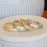 Ellipse Band 5mm in Yellow Gold