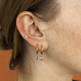 Horus Charm / Bicolor Sapphire