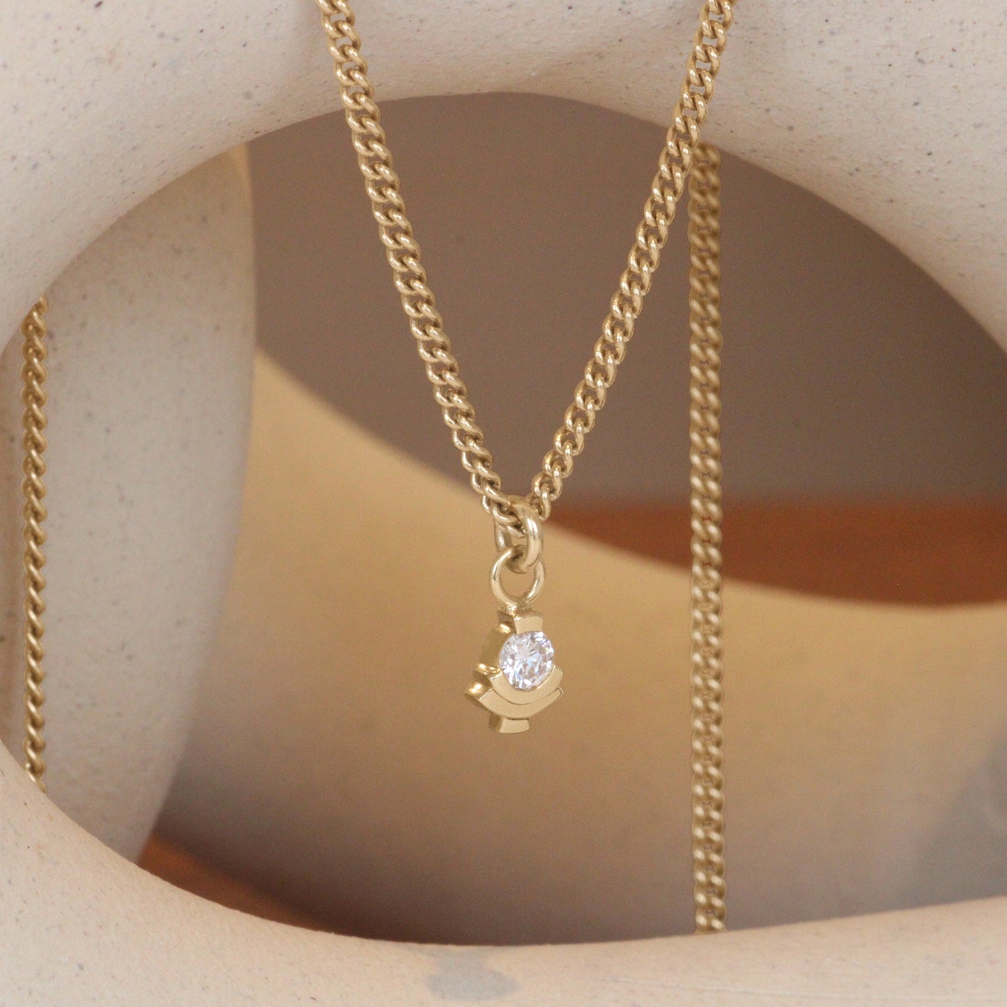 Step Mazunte Charm / Lab Diamond