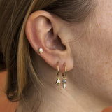 Step Mazunte Earring / Lab Diamond