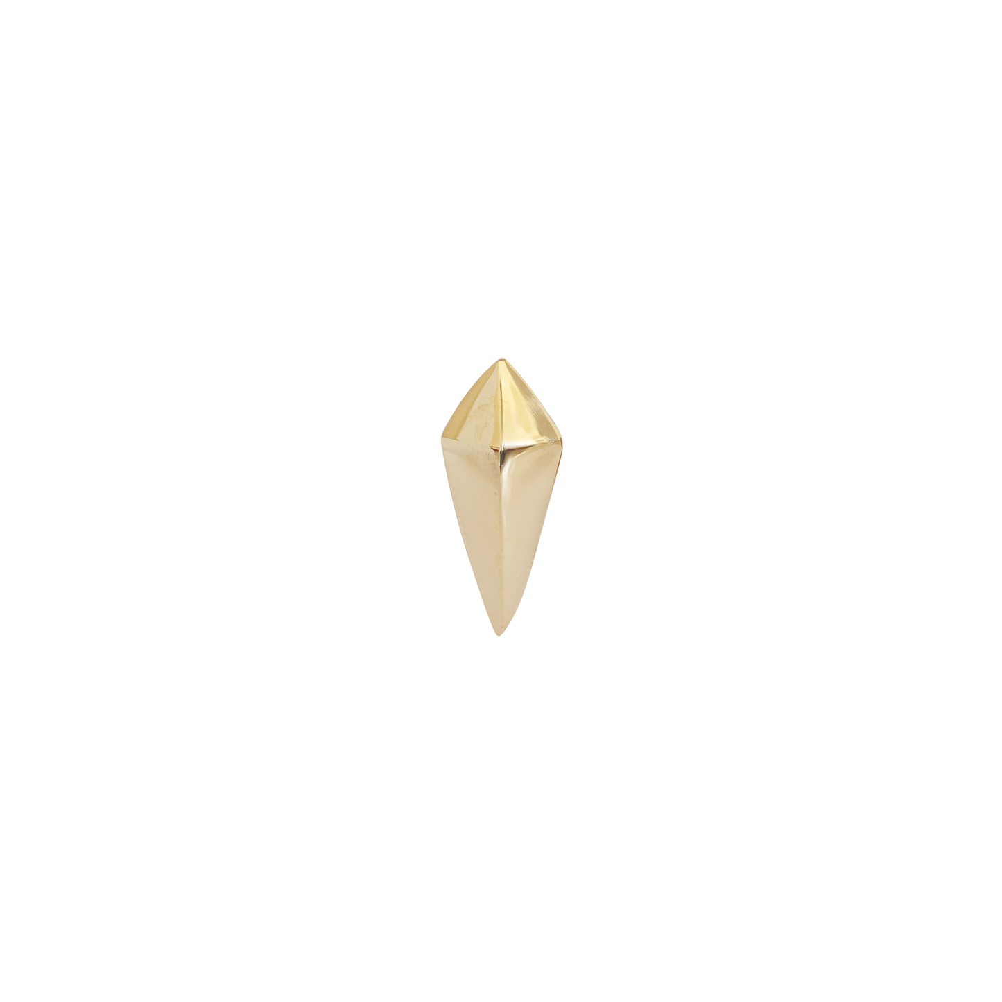 Spike Earring / Yellow Gold by Goldpoint
