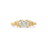 Front view of Kent Ring Oval Lab Diamond 1.03ct by Goldpoint