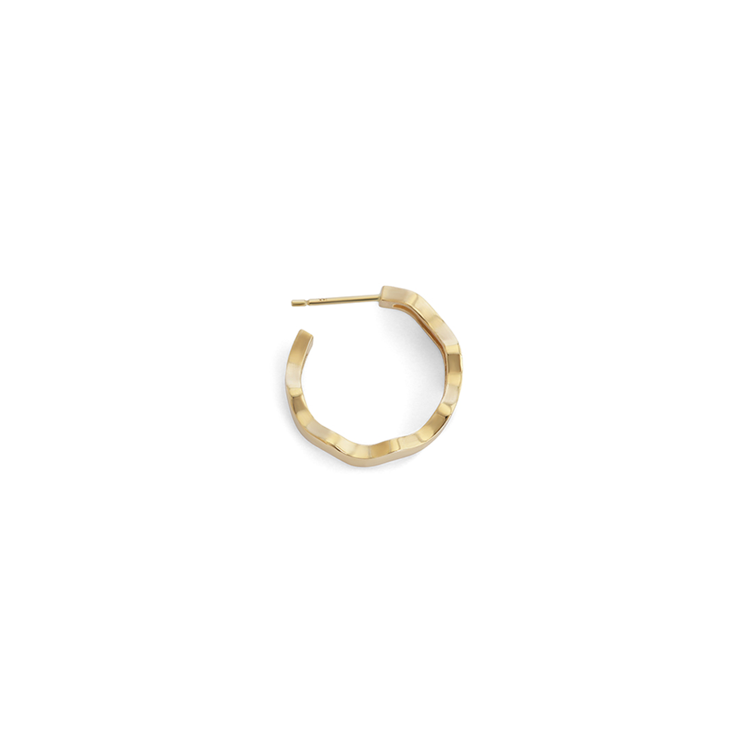 Waves Hoop / Large by Goldpoint