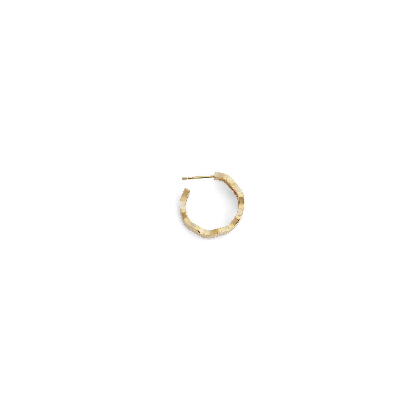 Waves Hoop / Small by Goldpoint