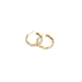 Waves Hoop / Small by Goldpoint