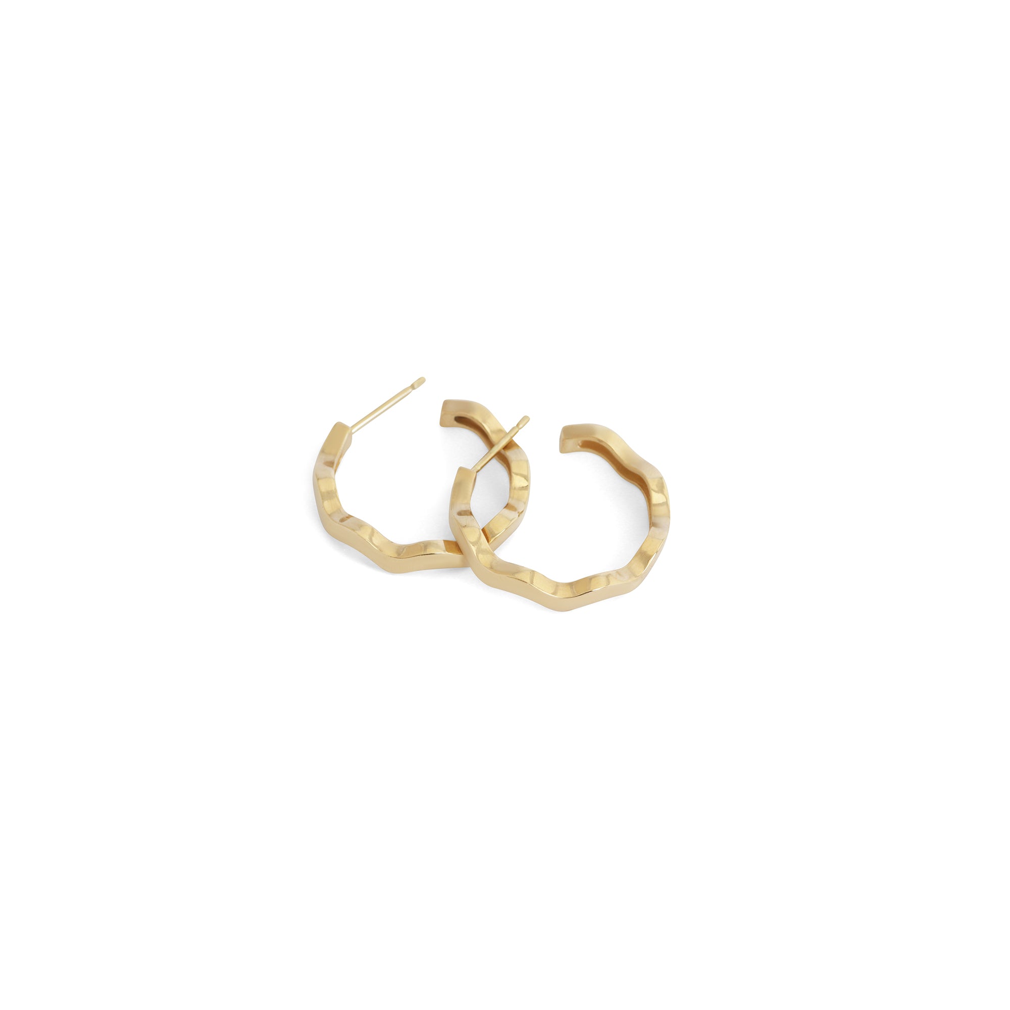 Waves Hoop / Small by Goldpoint