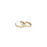 Waves Hoop / Small by Goldpoint