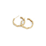 Waves Hoop / Large by Goldpoint