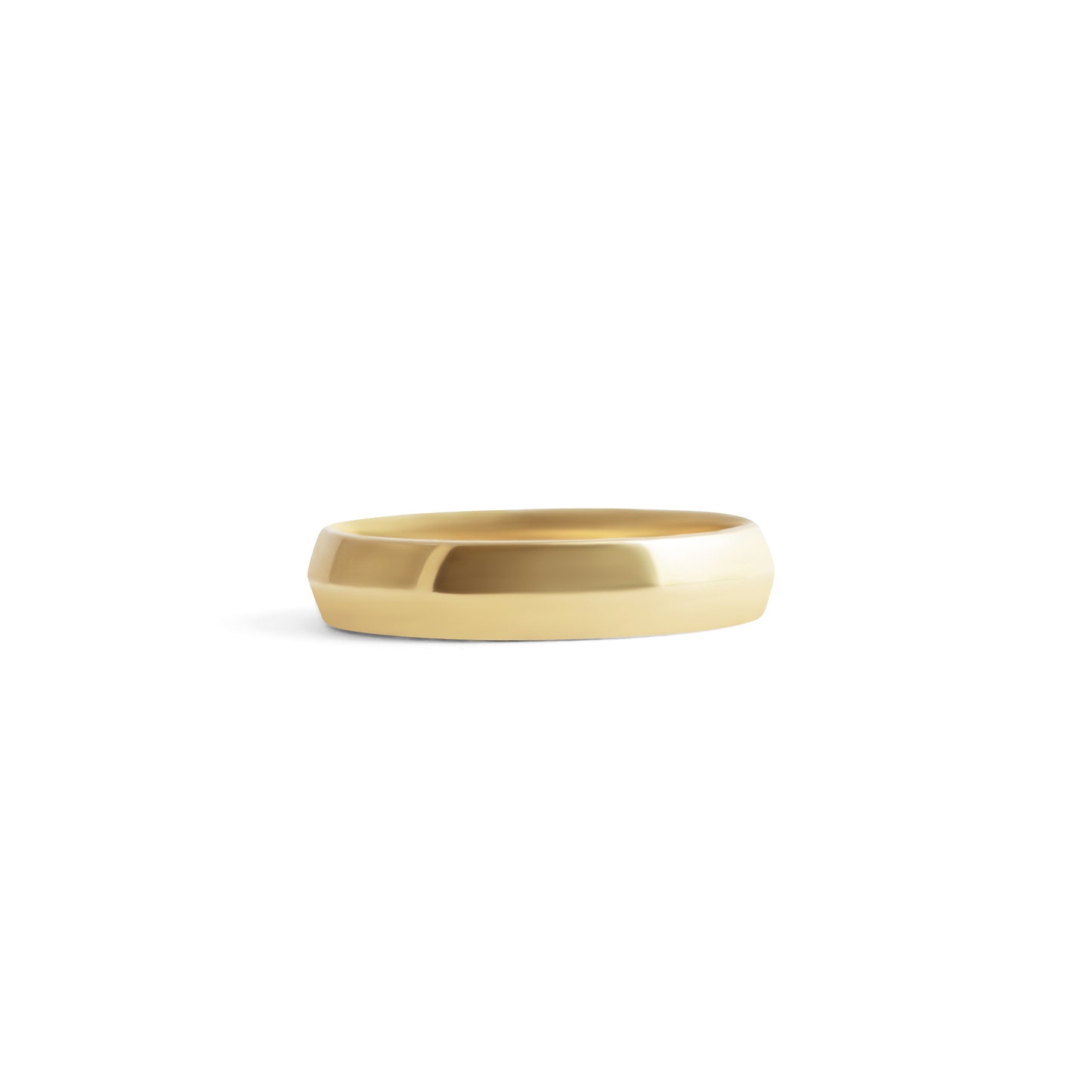 Soft Knife Edge Band - Goldpoint Jewelry - Greenpoint, Brooklyn - Fine Jewelry