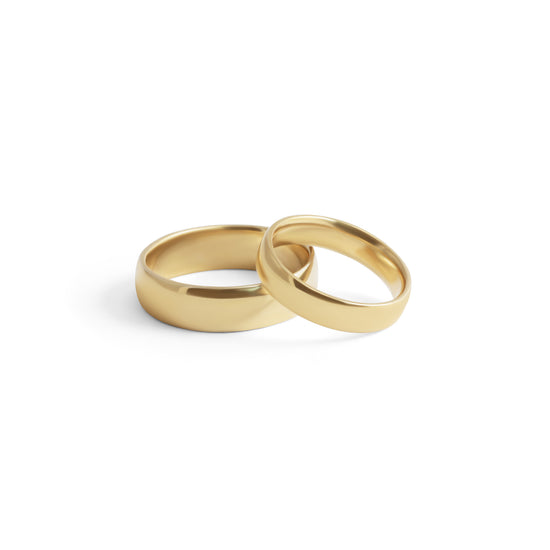 Standard Dome Band by Goldpoint