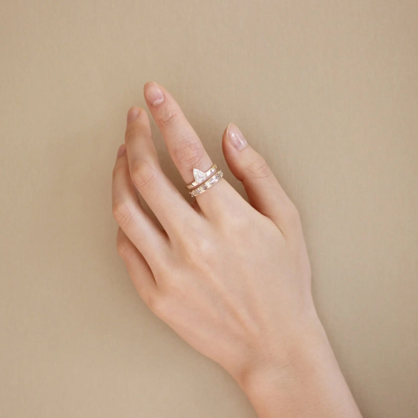 Carousel Ring / Salt + Pepper Diamonds (.67ct) - Goldpoint Studio - Greenpoint, Brooklyn - Fine Jewelry