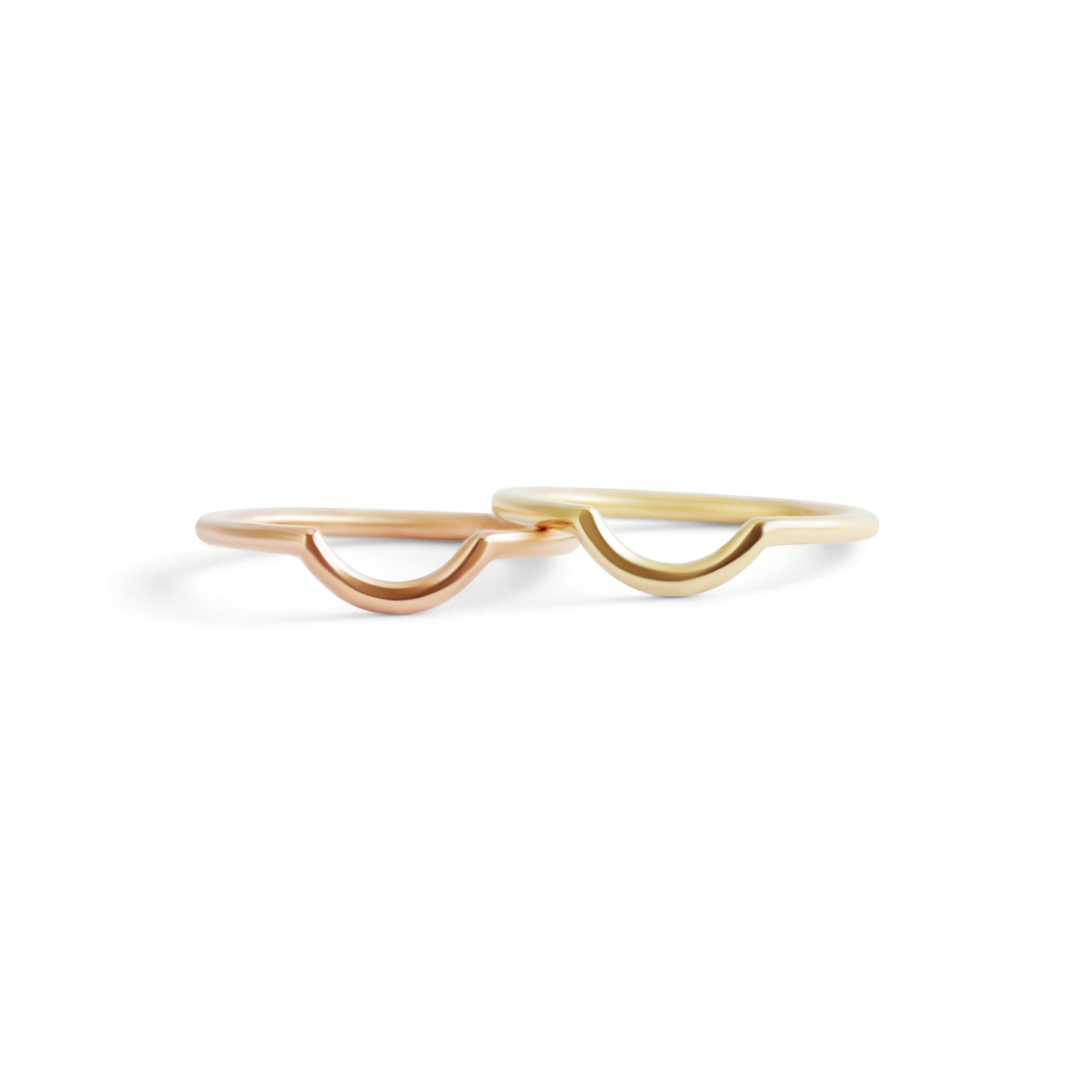 U Ring Thin Round Band - Goldpoint Studio - Greenpoint, Brooklyn - Fine Jewelry