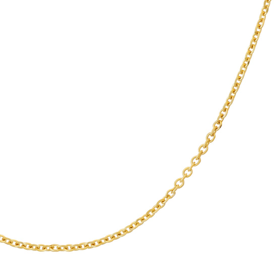 Diamond Cut Round Cable Chain - Goldpoint Jewelry - Greenpoint, Brooklyn - Fine Jewelry