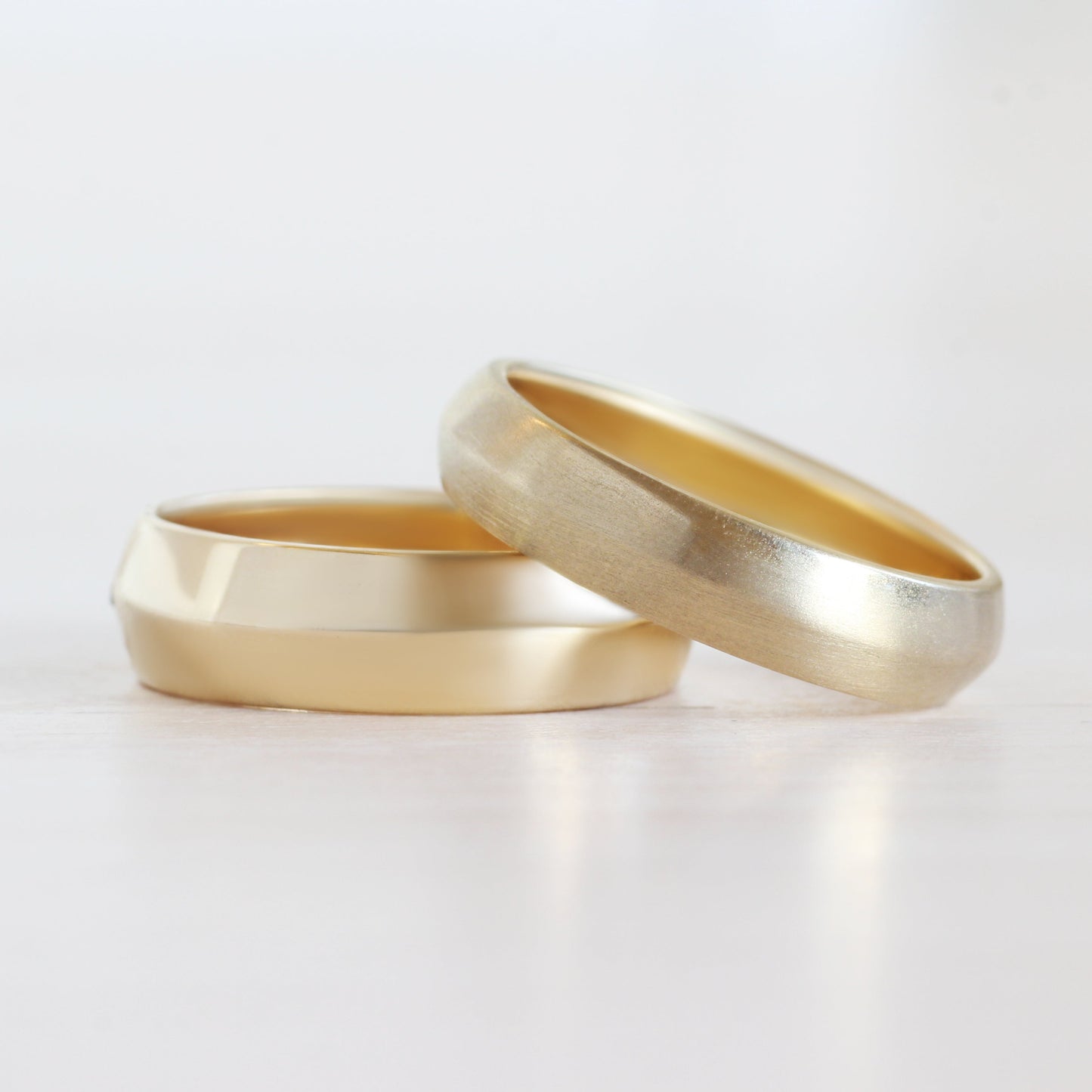 Soft Knife Edge Band - Goldpoint Jewelry - Greenpoint, Brooklyn - Fine Jewelry