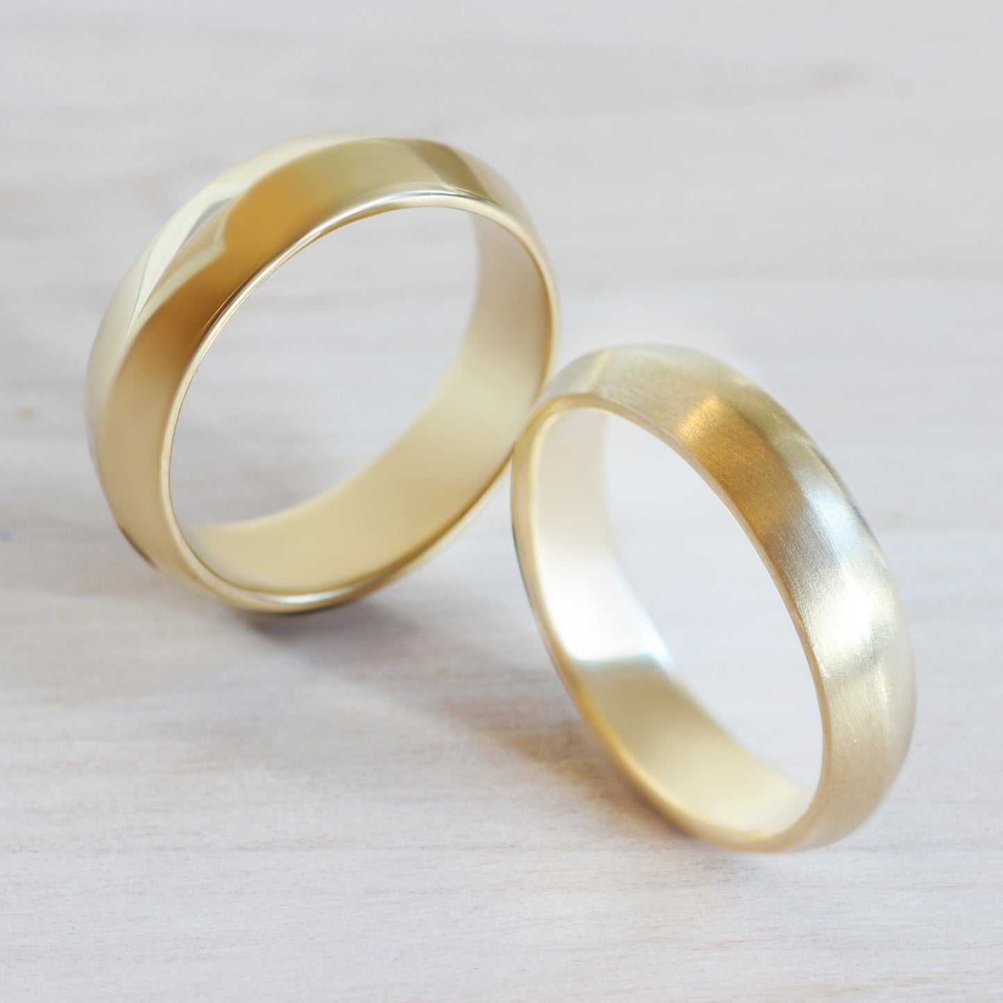 Soft Knife Edge Band - Goldpoint Jewelry - Greenpoint, Brooklyn - Fine Jewelry