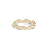 Angled view of 14k Yellow Gold 