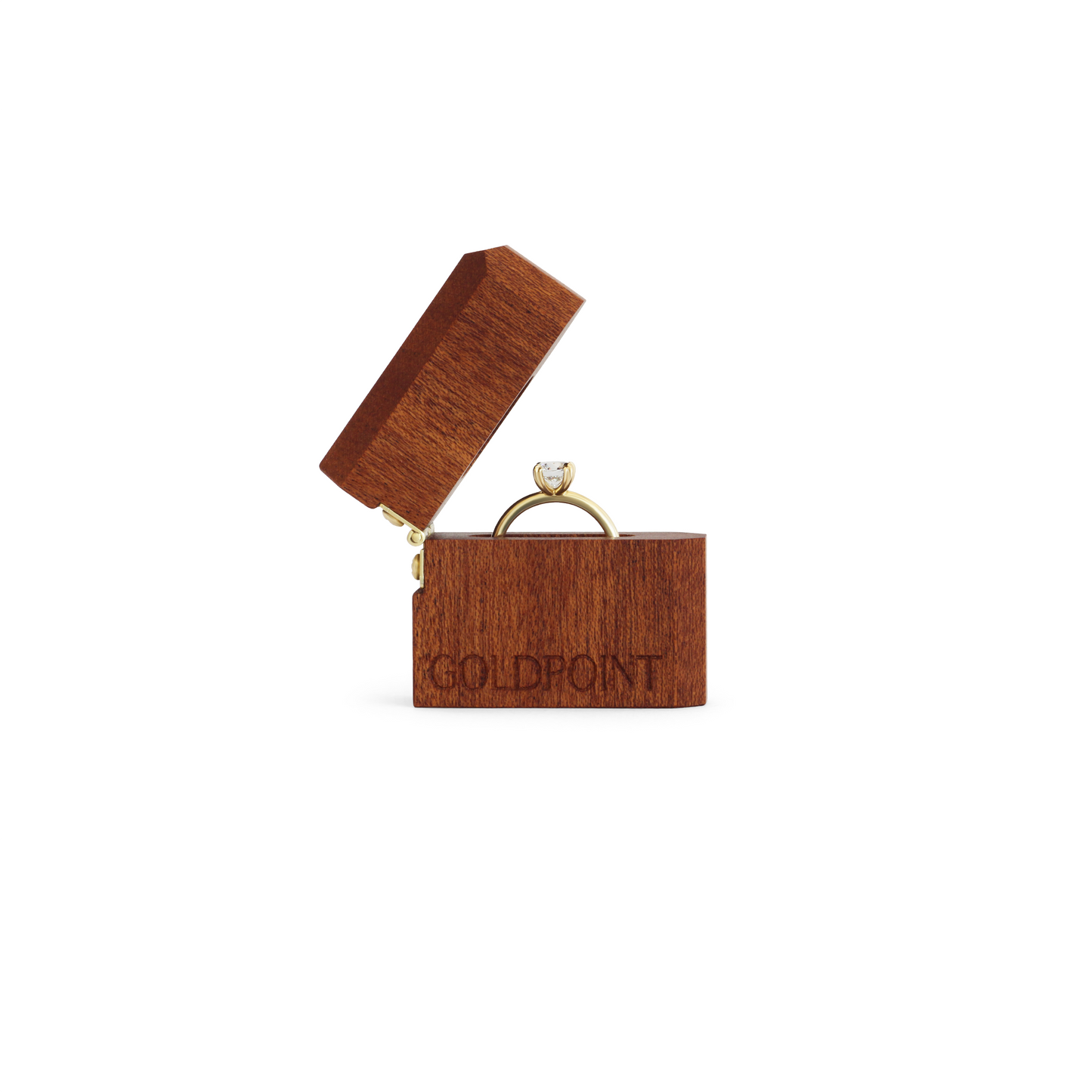 Wood Pocket Ring Box