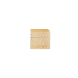 Pocket Ring Box / Natural Wood by Goldpoint