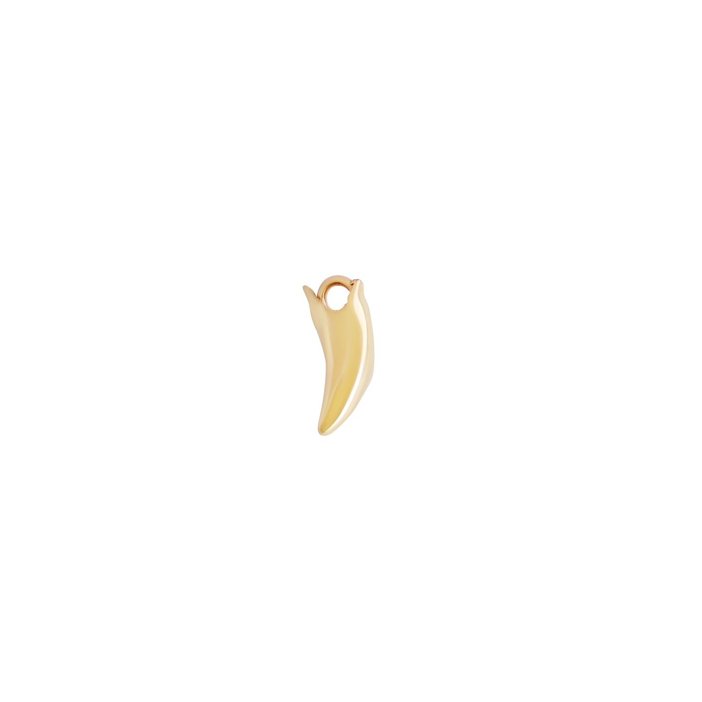Baby Fang Dog Charm - Goldpoint Studio - Greenpoint, Brooklyn - Fine Jewelry